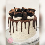 Cake Princess - Oreo Cookies & Cream Chocolate Brownie Cake
