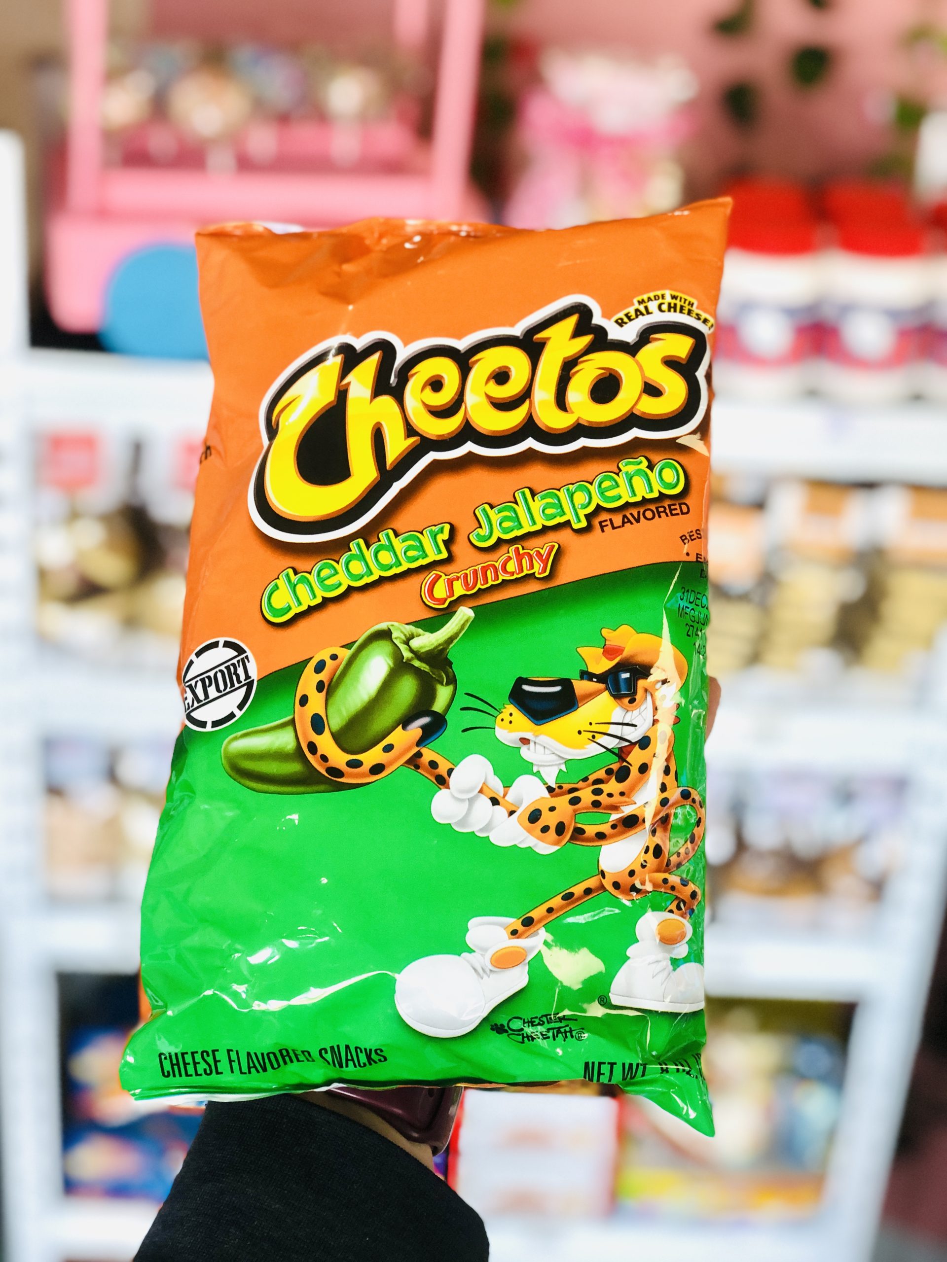 CHEETOS Cheddar Jalapeno Crunchy 226g - 02